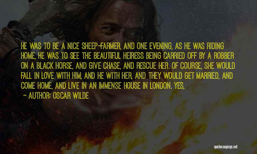 Black Horse Quotes By Oscar Wilde