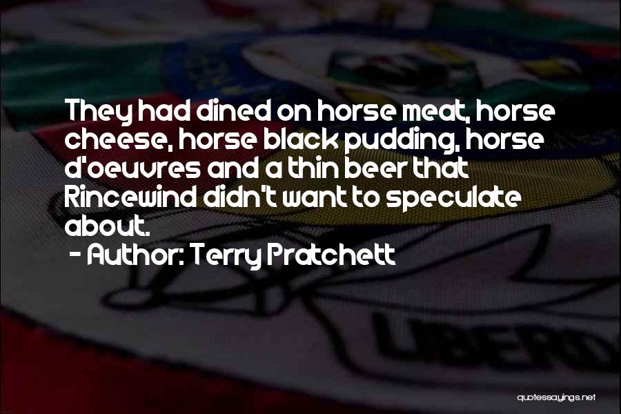 Black Horse Quotes By Terry Pratchett