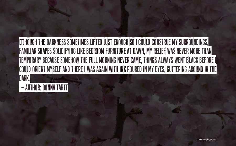 Black Ink Quotes By Donna Tartt