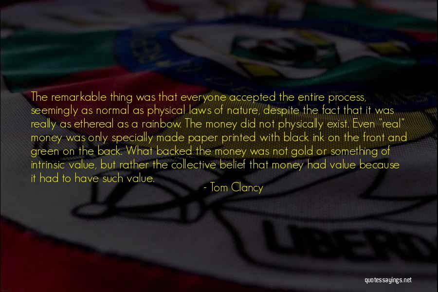 Black Ink Quotes By Tom Clancy