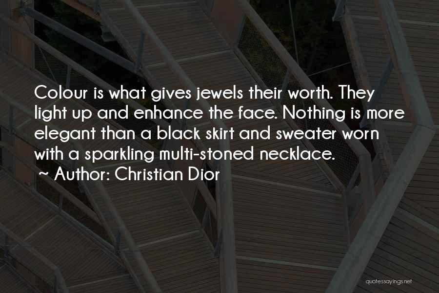 Black Is Elegant Quotes By Christian Dior