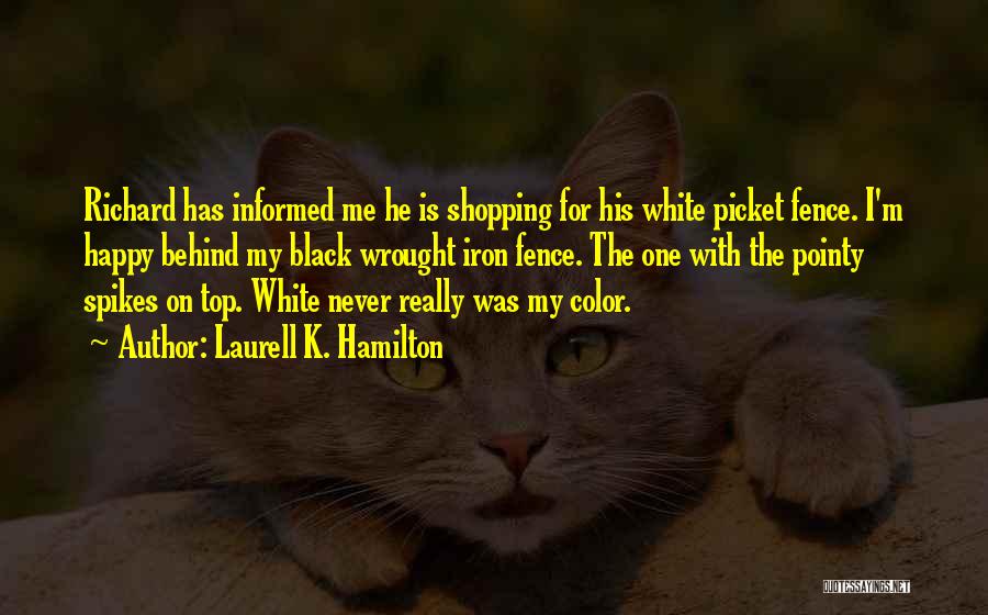 Black Is My Color Quotes By Laurell K. Hamilton