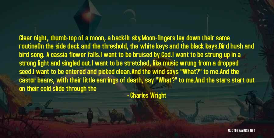 Black Keys Quotes By Charles Wright