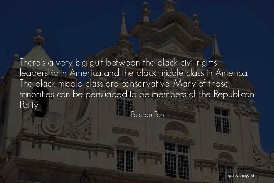 Black Leadership Quotes By Pete Du Pont Black Leadership Quotes By Pete Du Pont