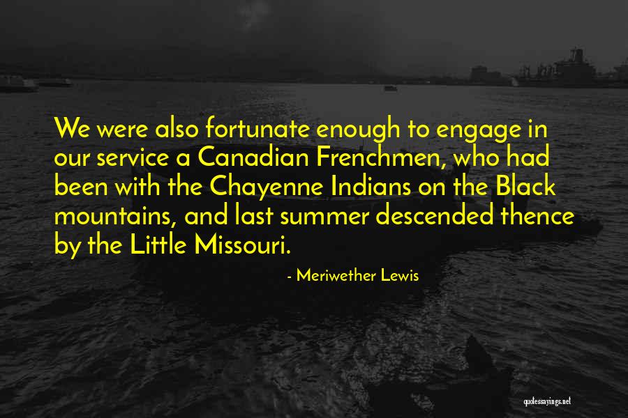 Black Lewis Quotes By Meriwether Lewis