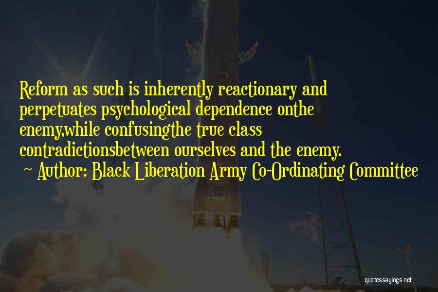 Black Liberation Quotes By Black Liberation Army Co-Ordinating Committee