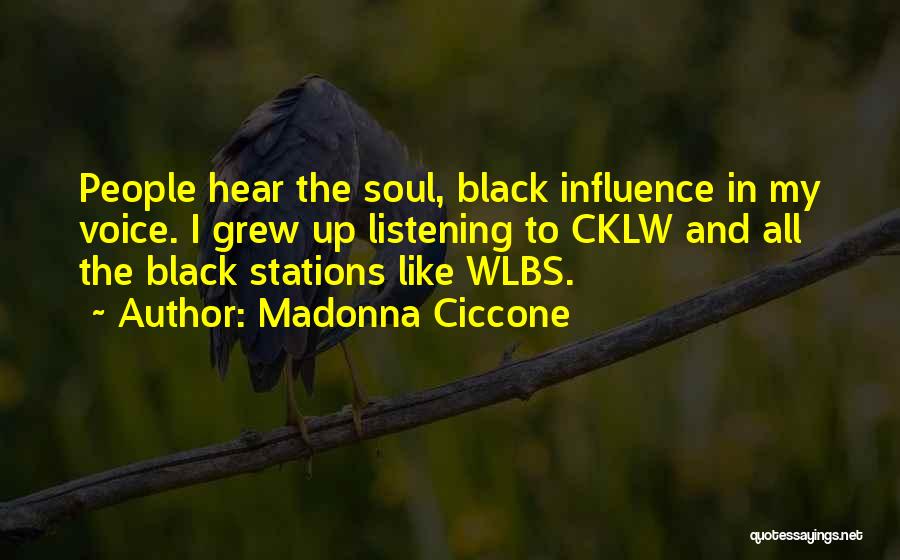 Black Like My Soul Quotes By Madonna Ciccone