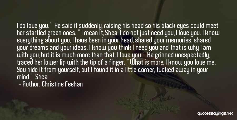 Black Love Quotes By Christine Feehan