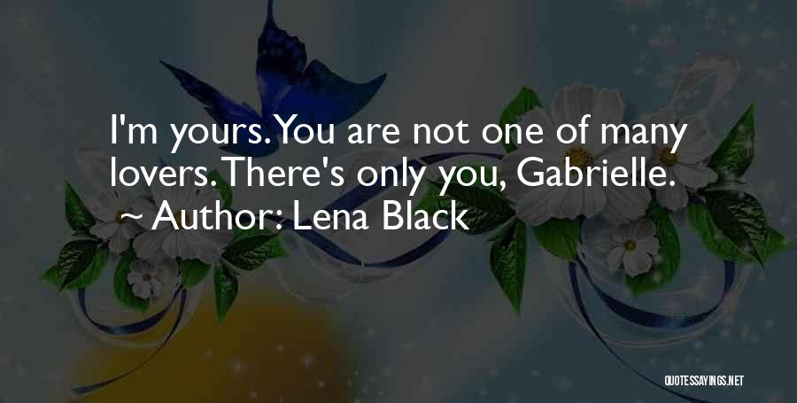 Black Lovers Quotes By Lena Black