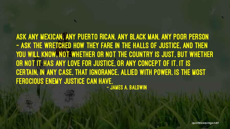 Black Man Love Quotes By James A. Baldwin