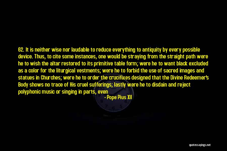 Black Mass Quotes By Pope Pius XII Black Mass Quotes By Pope Pius XII