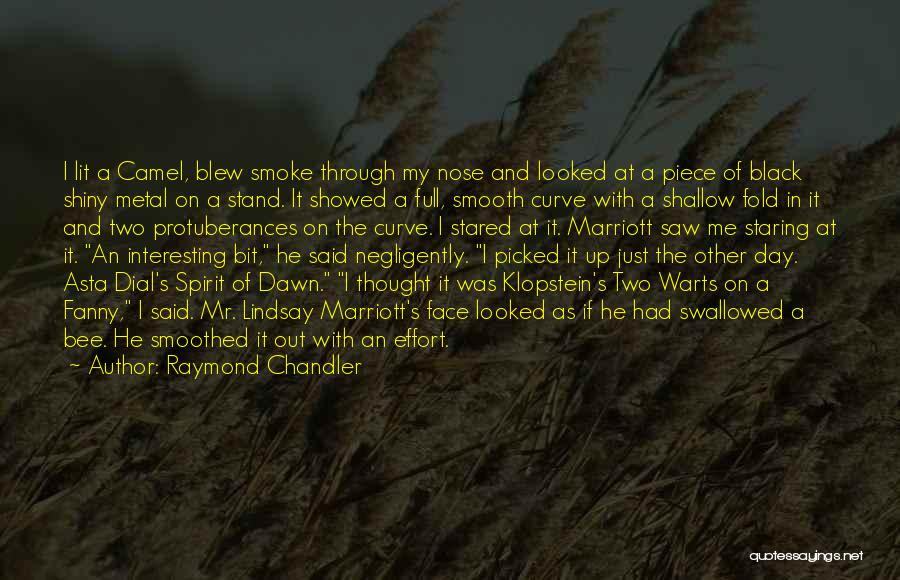 Black Metal Quotes By Raymond Chandler