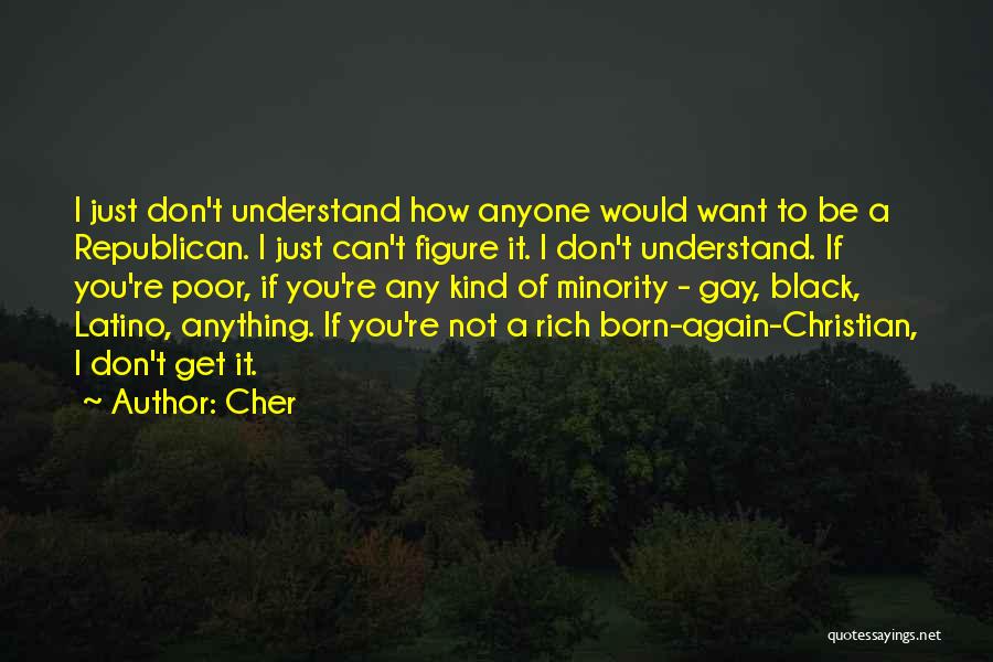 Black Minority Quotes By Cher