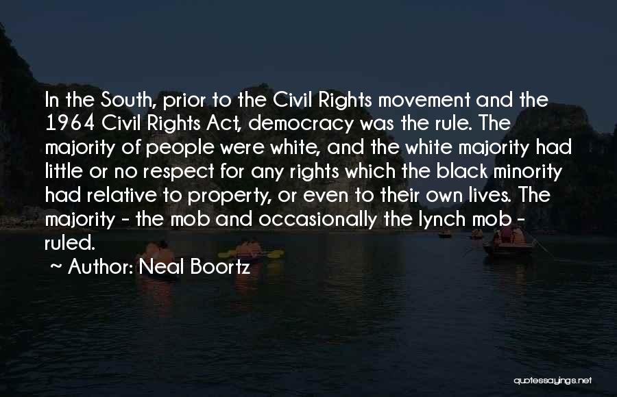 Black Minority Quotes By Neal Boortz
