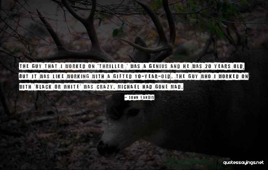 Black Or White Quotes By John Landis Black Or White Quotes By John Landis