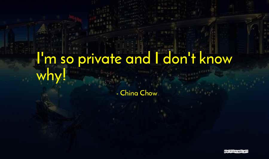 Black Panther Party Quotes By China Chow