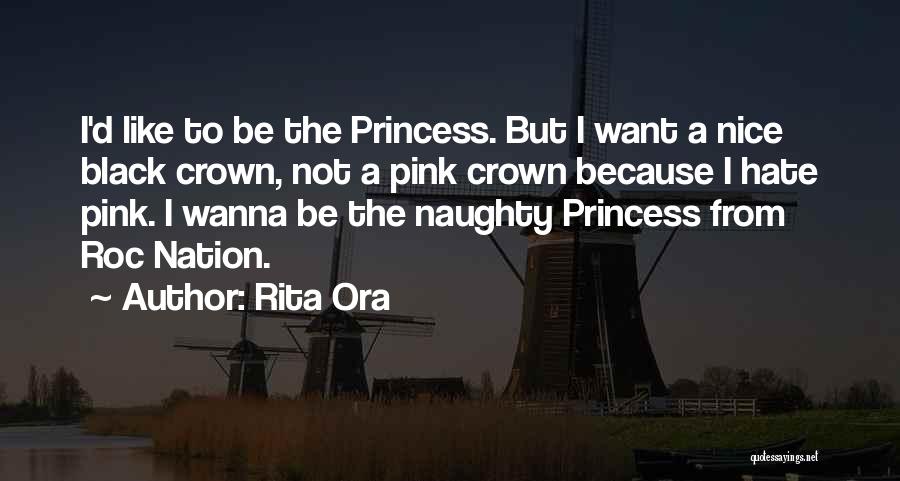 Black Pink Quotes By Rita Ora