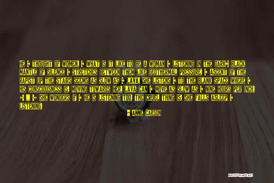 Black Poetry Quotes By Anne Carson Black Poetry Quotes By Anne Carson