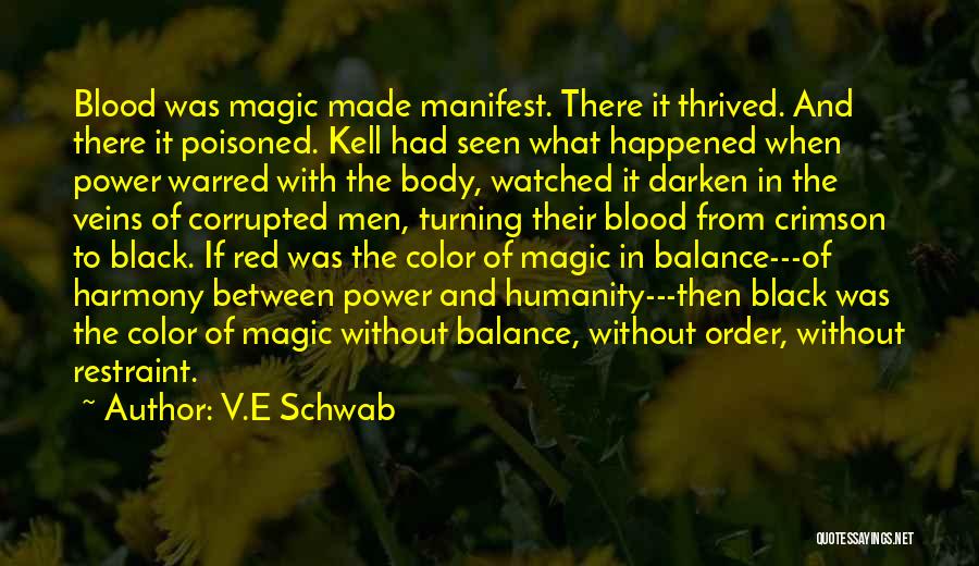 Black Power Quotes By V.E Schwab