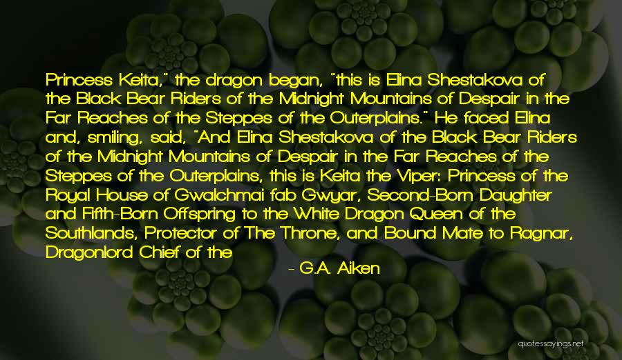 Black Queen Quotes By G.A. Aiken