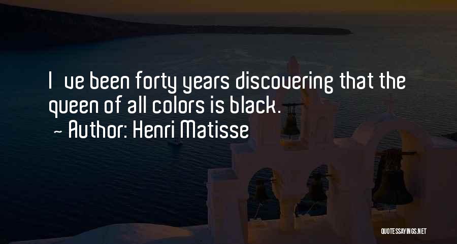 Black Queen Quotes By Henri Matisse