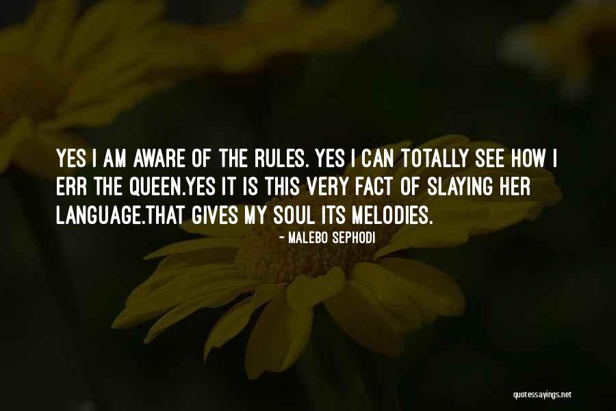 Black Queen Quotes By Malebo Sephodi