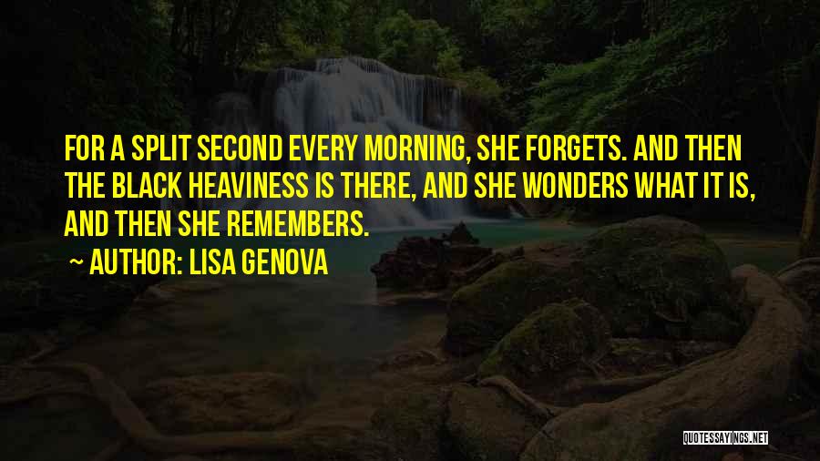 Black Quotes By Lisa Genova