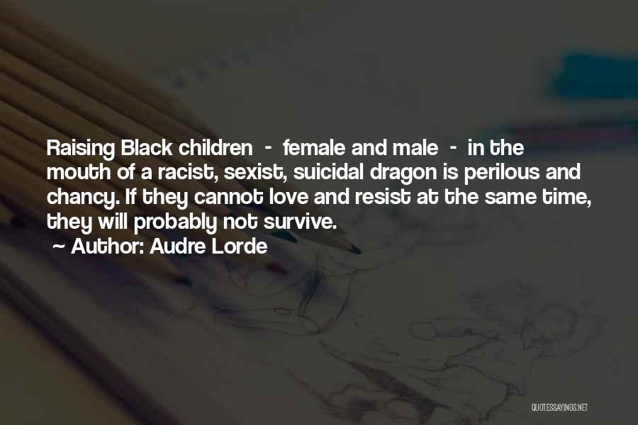 Black Racist Quotes By Audre Lorde