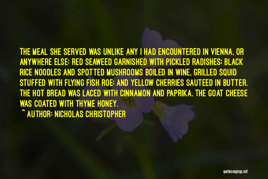 Black Red Quotes By Nicholas Christopher