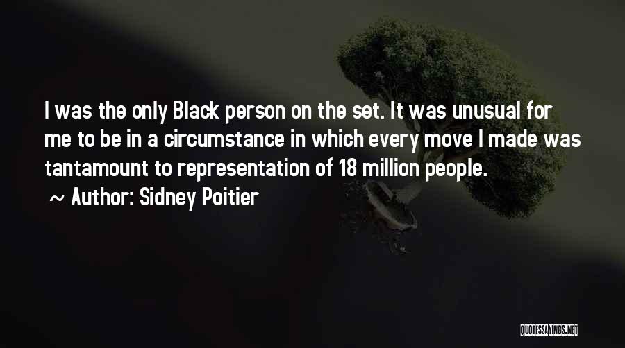 Black Representation Quotes By Sidney Poitier