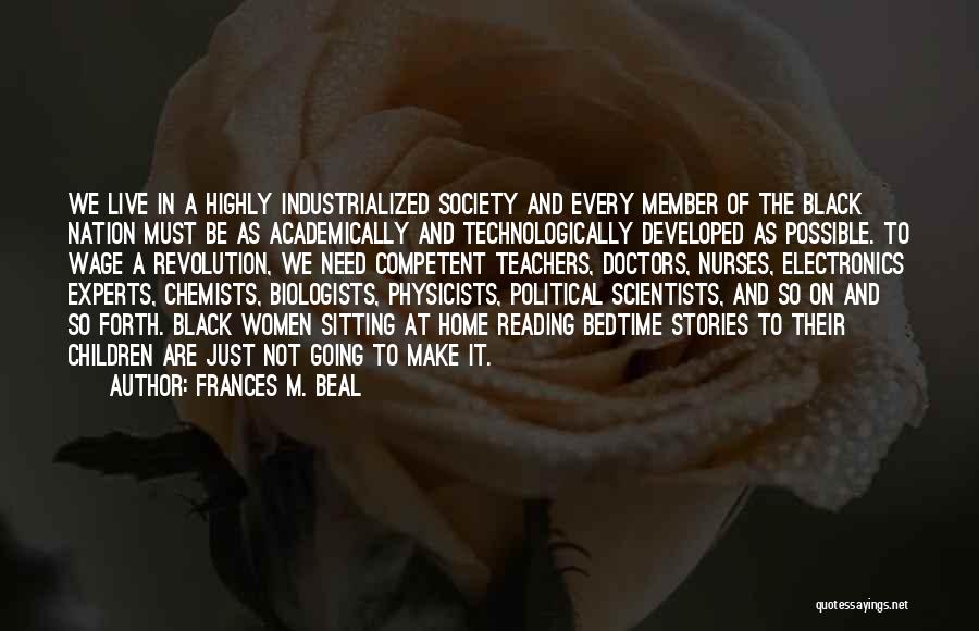 Black Scientists Quotes By Frances M. Beal