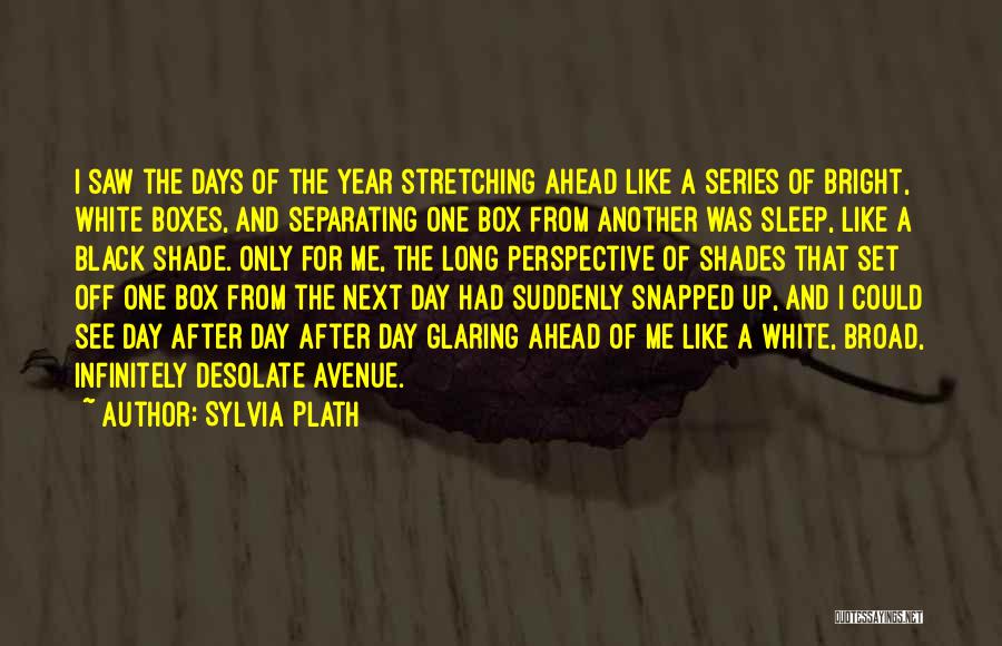 Black Shades Quotes By Sylvia Plath