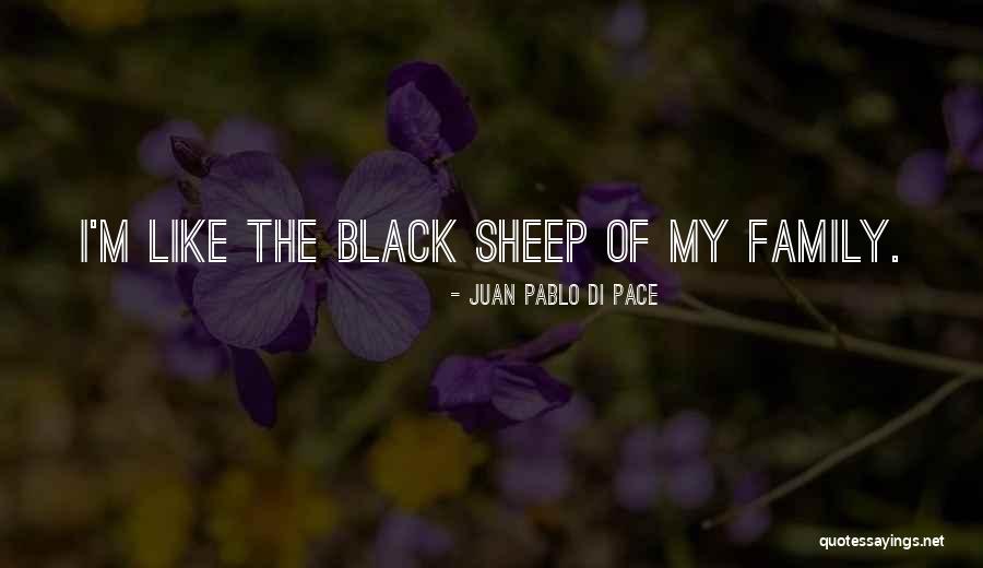 Black Sheep Of The Family Quotes By Juan Pablo Di Pace