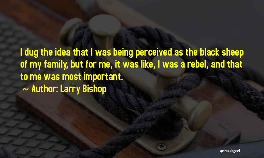 Black Sheep Of The Family Quotes By Larry Bishop