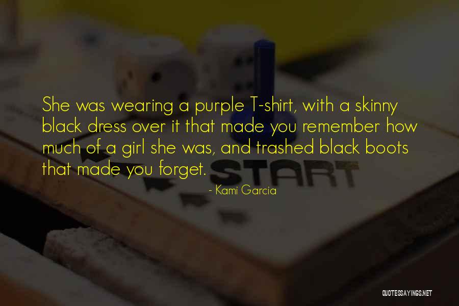 Black Shirt Quotes By Kami Garcia