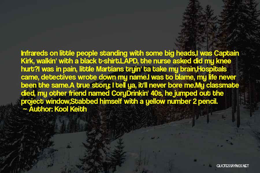 Black Shirt Quotes By Kool Keith