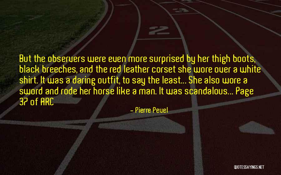 Black Shirt Quotes By Pierre Pevel