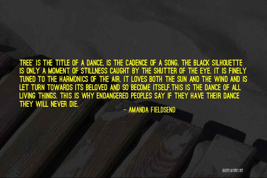 Black Silhouette Quotes By Amanda Fieldsend