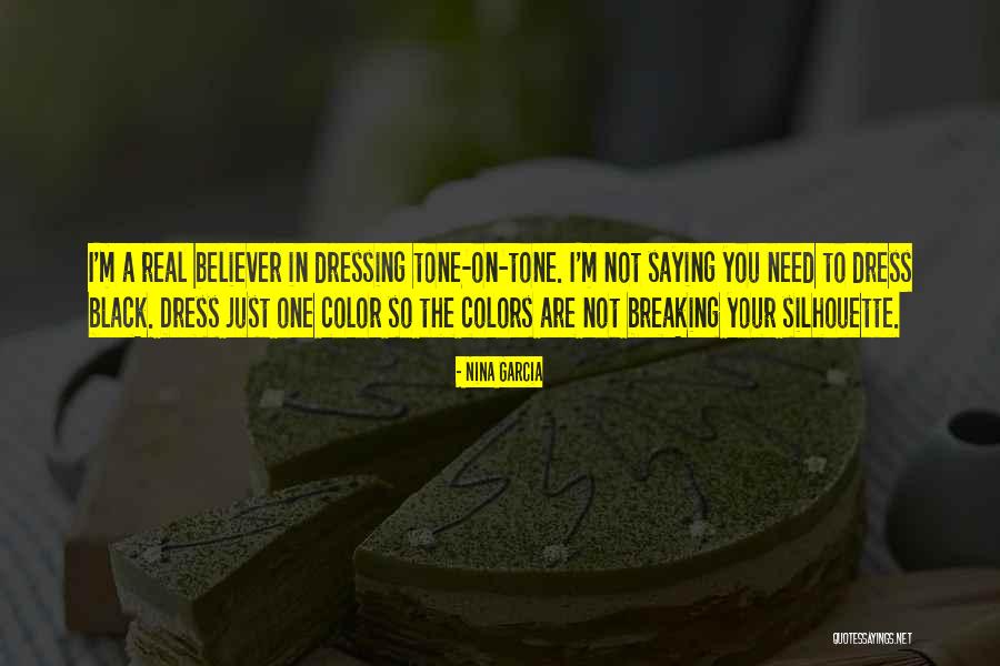 Black Silhouette Quotes By Nina Garcia Black Silhouette Quotes By Nina Garcia