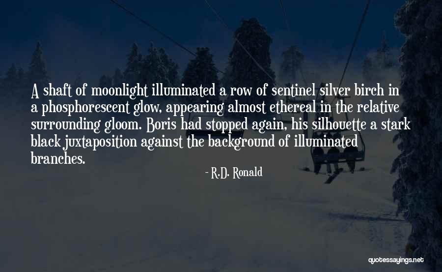 Black Silhouette Quotes By R.D. Ronald