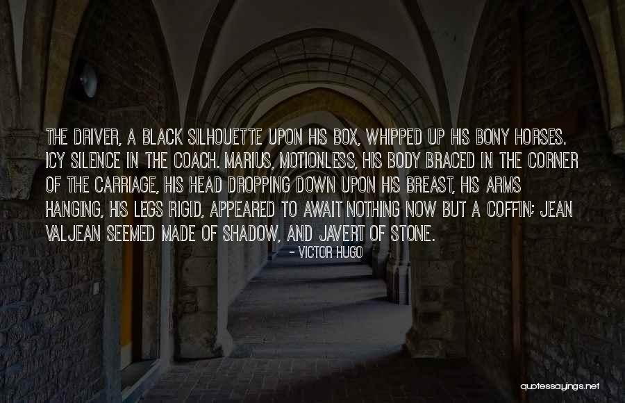 Black Silhouette Quotes By Victor Hugo