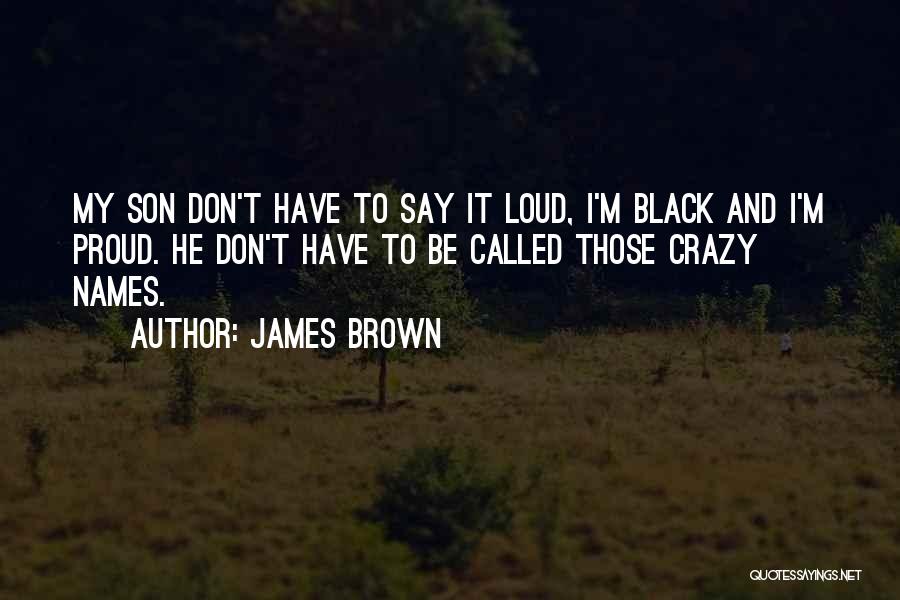 Black Son Quotes By James Brown