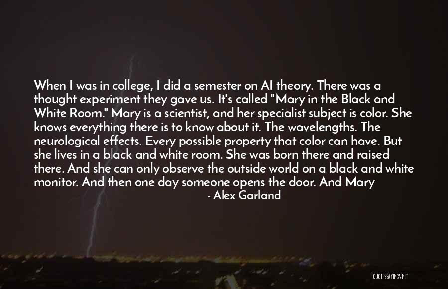 Black Studies Quotes By Alex Garland