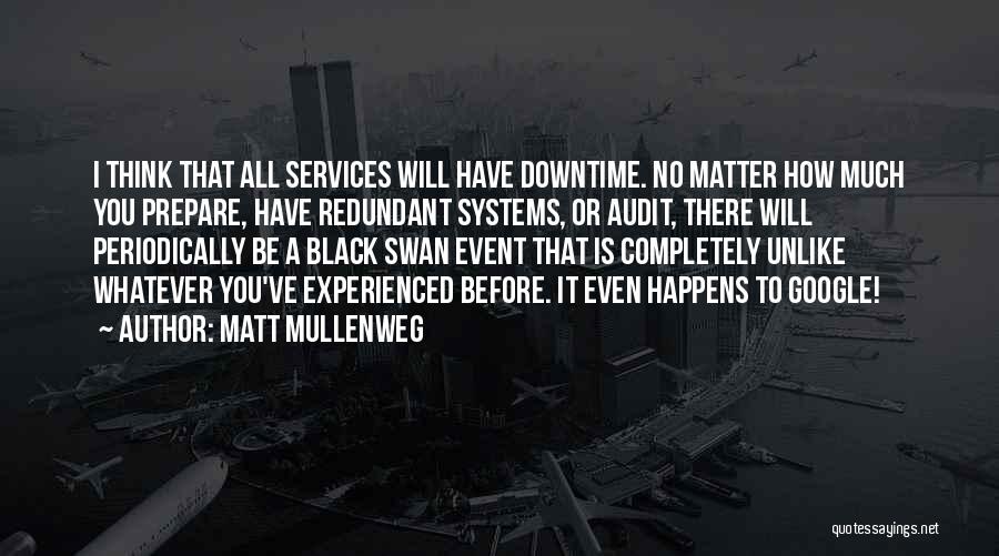 Black Swan Quotes By Matt Mullenweg