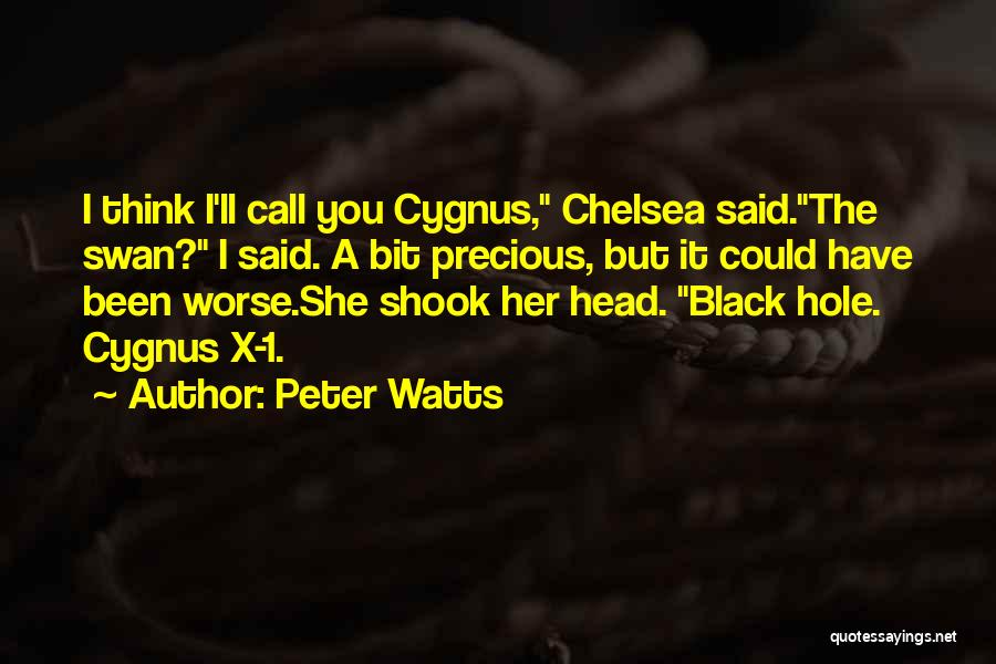 Black Swan Quotes By Peter Watts