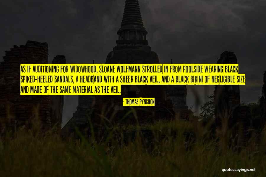 Black Veil Quotes By Thomas Pynchon