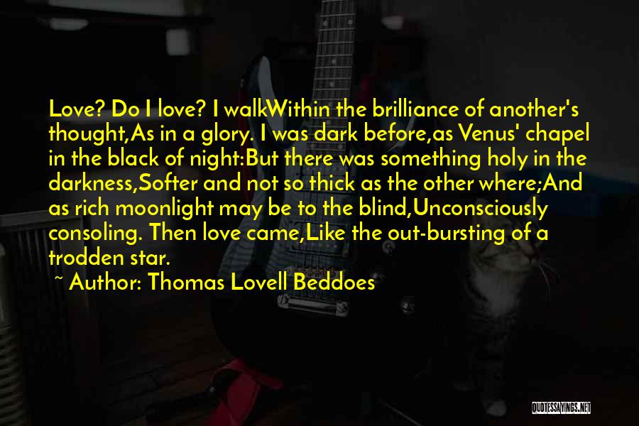 Black Venus Quotes By Thomas Lovell Beddoes