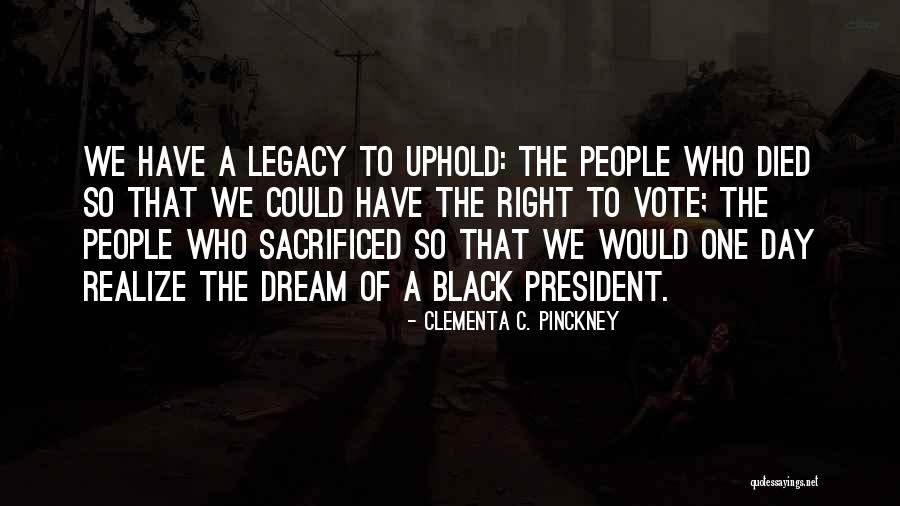 Black Vote Quotes By Clementa C. Pinckney Black Vote Quotes By Clementa C. Pinckney