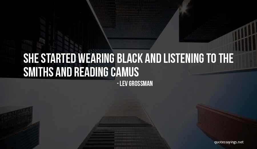 Black Wearing Quotes By Lev Grossman Black Wearing Quotes By Lev Grossman