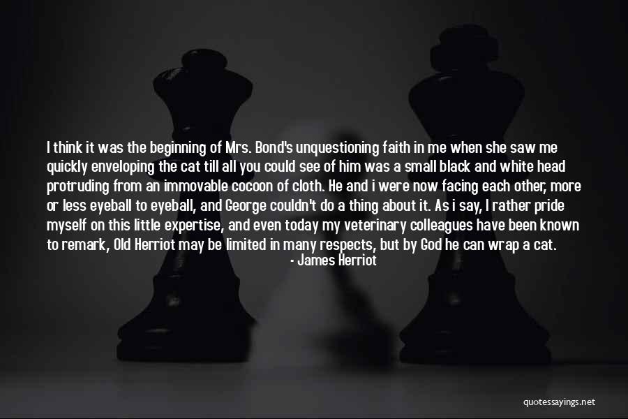 Black White Cat Quotes By James Herriot Black White Cat Quotes By James Herriot